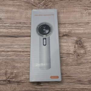 High Speed Handheld Fan in White